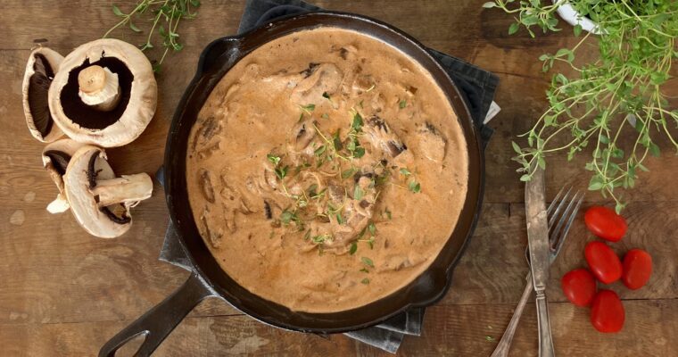 Mushroom Stroganoff (30 minute meal)
